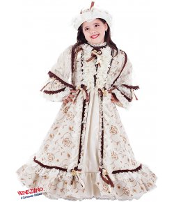 Costume di carnevale REGINA ELISABETTA D'INGHILTERRA BABY